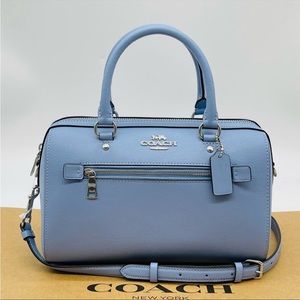 Coach Rowan Satchel Crossbody Leather